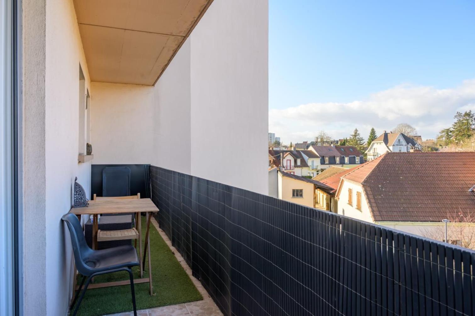Studio Cosy Avec Balcon Avec Parking Gratuit Proche Centre Sportif Et De La Route Des Vins Alsace Mulhouse Eksteriør billede